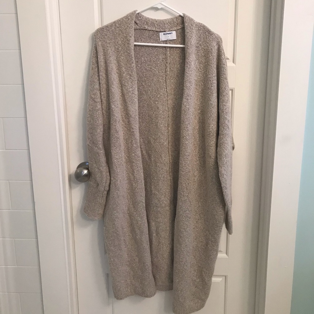 Old Navy Super Long open front cardigan